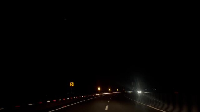 Night Drive Through Temple Town Kanchipuram Scenic Road View