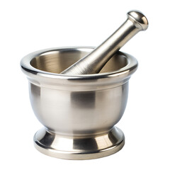mortar and pestle isolated