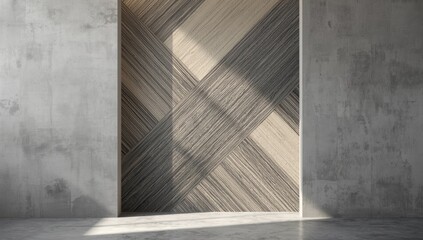 Striped cement and sand surface functioning as a UI backdrop for digital interfaces, Earth Day