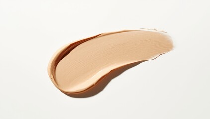 Liquid foundation, providing a smooth base for cosmetic layering, on a neutral background