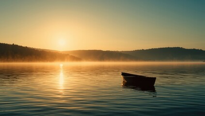 Morning light over Lake Geneva Wisconsin, emphasizing peaceful scenery and recreational opportunities