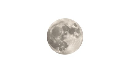 White background featuring a full moon, used as a backdrop for graphic or informational content, enhancing readability