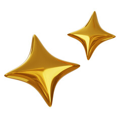 3d star sparkle illustration