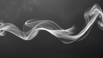 Carbon gray mist forming a textured backdrop for editorial graphics or branding