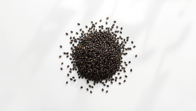 Black Mustard Seeds ready for culinary use, focusing on flavor and spice application, World Food Day