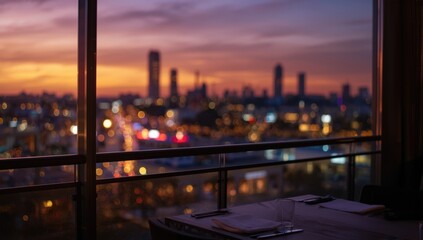 Blurry sunset scene with soft light, ideal for UI backgrounds or editorial headers