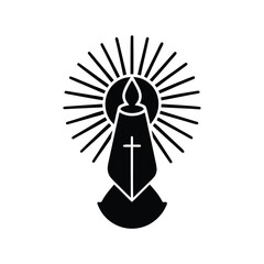 Sacred Spiritual Glow Icon