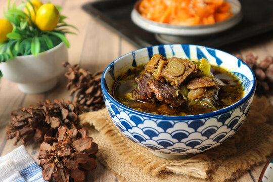Rawon, an Indonesian beef soup with a distinctive black broth, owes its color to kluwek&mdash;a nut also known as kepayang, kaloa, pucung, or keluak.