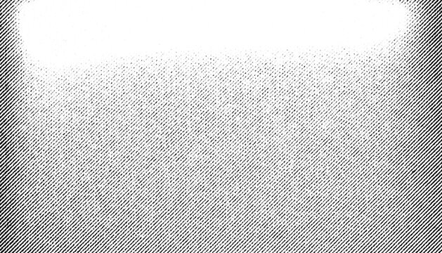 Macro of diagonal halftone lines with a bright soft cloud-like band at the top, black on transparent PNG, suggesting glowing sky or overexposed window in monochrome.