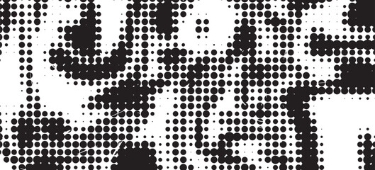 Halftone dot pattern texture, halftone background abstract. EPS 10