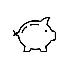 Obraz premium Cute Piggy Bank Illustration Symbolizing Savings and Financial Growth