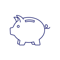 Obraz premium Cute Piggy Bank Illustration for Savings and Financial Concepts