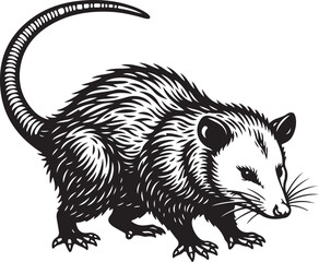 Opossum Silhouette