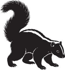 Skunk Silhouette