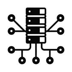 Server Connection Cable Icon