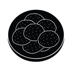 Sesame Ghriba Cookie Plate