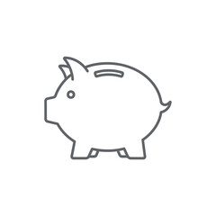 Obraz premium Illustration of a Piggy Bank with Coin Slot Symbolizing Savings and Financial Planning
