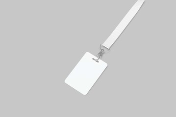 ID Card Mockup Design Blank