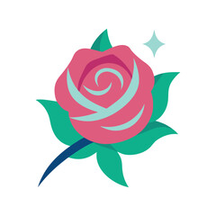 mystic rose vector