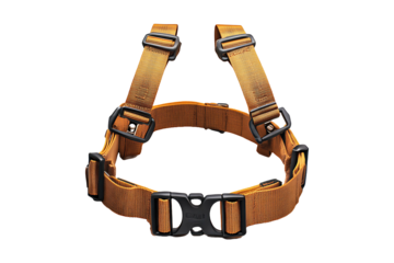 Heavy Duty Safety Harness Isolated on a Transparent Background
