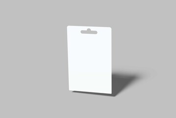 Gift Card Mockup Design Blank