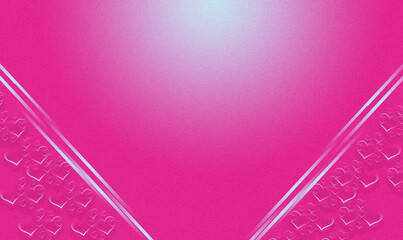 Valentine's Day grainy texture backgroud. Essence of Valentine's Day with an image featuring a background  with hearts. 