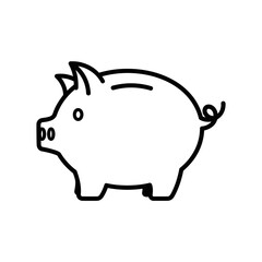Obraz premium Playful Cartoon Piggy Bank Illustration for Financial Saving Concept