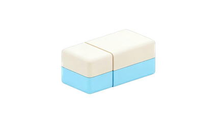 Eraser Isolated on White Background
