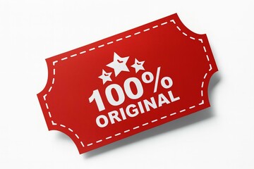 Authentic product label with 100 percent original guarantee