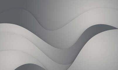 Gray white Abstract Grainy texture Background. gray white gray ombre gradient with soft blur, faded vignette, film grain texture, and subtle light glow. Minimal classic aesthetic faded tone