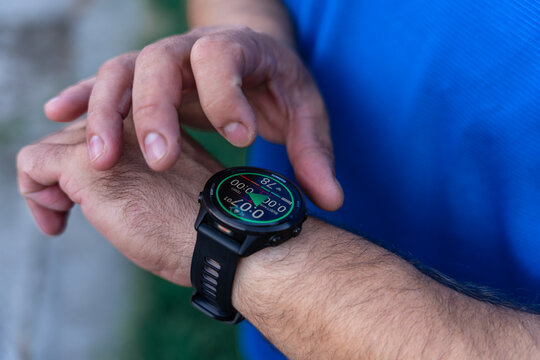 11.07.2025 - Kyiv, Ukraine: Garmin Forerunner 970
