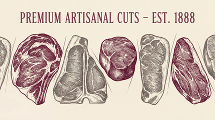 Explore the elegance of engraved premium cuts from a historic collection established in 1888