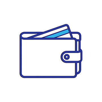 Simple Wallet with Credit Cards for Personal Finance and Money Management