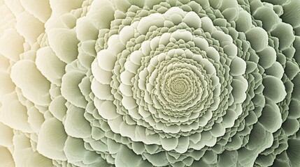 Abstract succulent plant