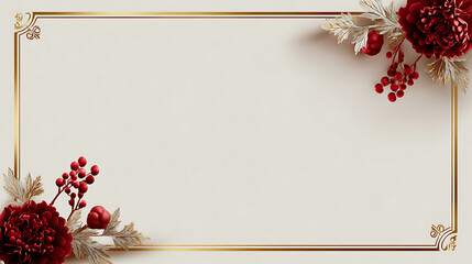 Luxury chinese background with elegant festive oriental background frame and floral corner decoration creates graceful holiday greeting design and celebration card layout for seasonal event