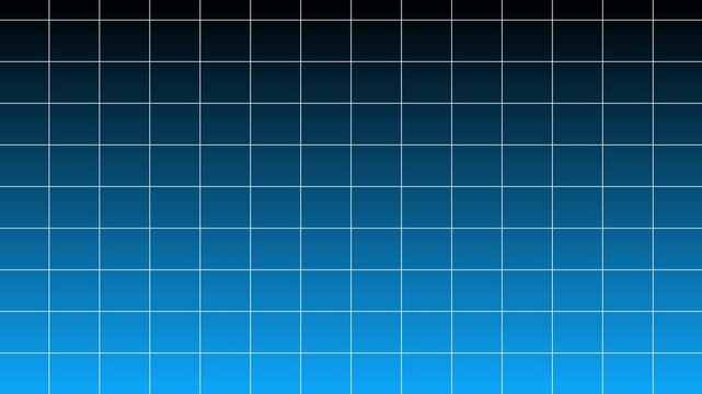 Seamless grid Background moving from left to right on a black background. Grid Background Horizontal Loop Animation right. dark grid pattern background moving from left to right