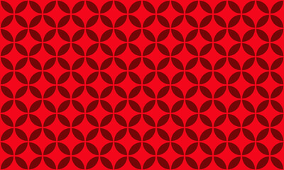 Elegant red and gold Chinese traditional ornament pattern for lunar new year festive background.