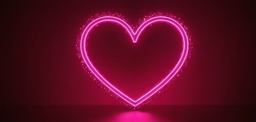 romantic hearts background