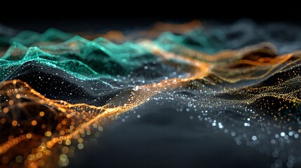 Ai powered network segmentation tools using microservices, big data analytics, and cybersecurity concepts, illustrating advanced technology infrastructure