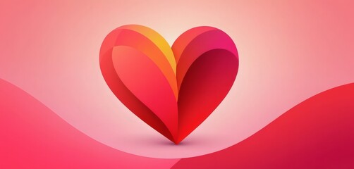 romantic hearts background