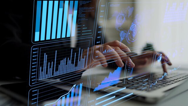 Data analytics and big data strategy for real-time analytics, predictive data modeling, business intelligence analytics, and data-driven decision-making in modern digital businesses. Thunk - Powered by Adobe