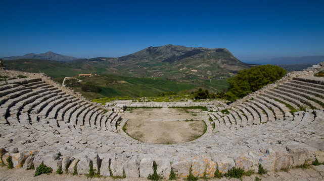 Greek Theater in Segesta