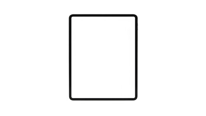 A blank gray rectangle on transparent background for graphic design and digital art use