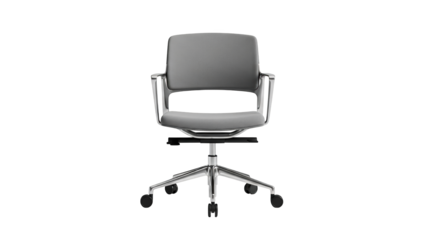A modern office chair on transparent background, perfect for corporate and workspace designs