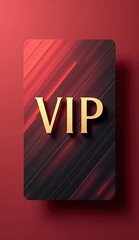 dark luxury VIP card with textured surface