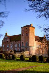 Obraz premium Torup slott Sweden 2025.12.27. Old beautiful brick castle of Torup in Skane
