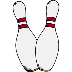 Bowling pins