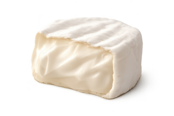 Goat Cheese, delicious dairy product, on transparent background image.