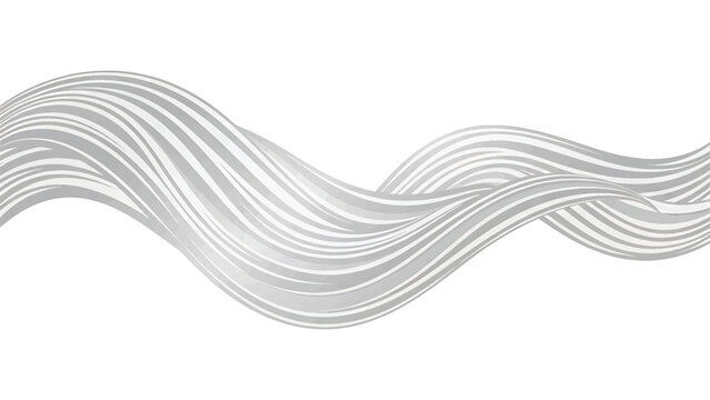 Abstract flowing waves of light and shadow with parallel lines create a sense of movement and depth