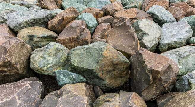 Coastal Rock Wall 